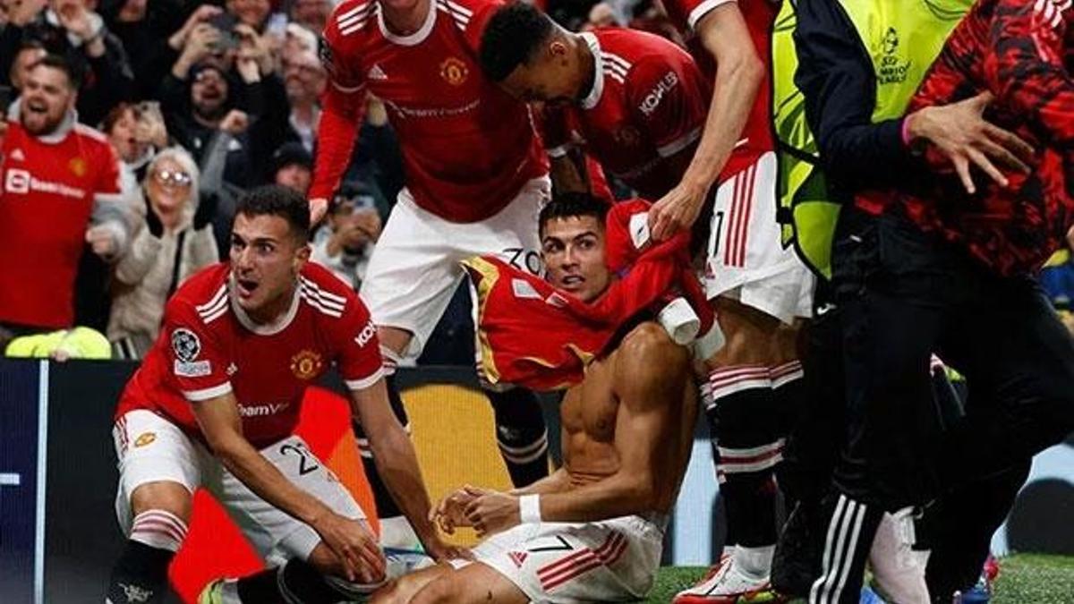 Ronaldo Manchester United'ı ipten aldı! Şampiyonlar Ligi'nde gecenin sonuçları...