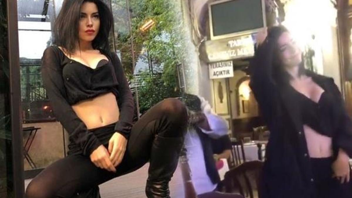 Merve Boluğur'dan göbek dansı! Sosyal medyayı salladı