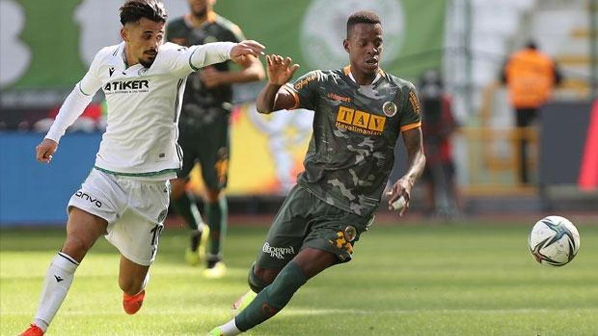 İttifak Holding Konyaspor: 1 - Aytemiz  Alanyaspor: 1