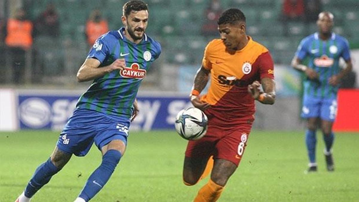 Rizespor: 2 - Galatasaray: 3