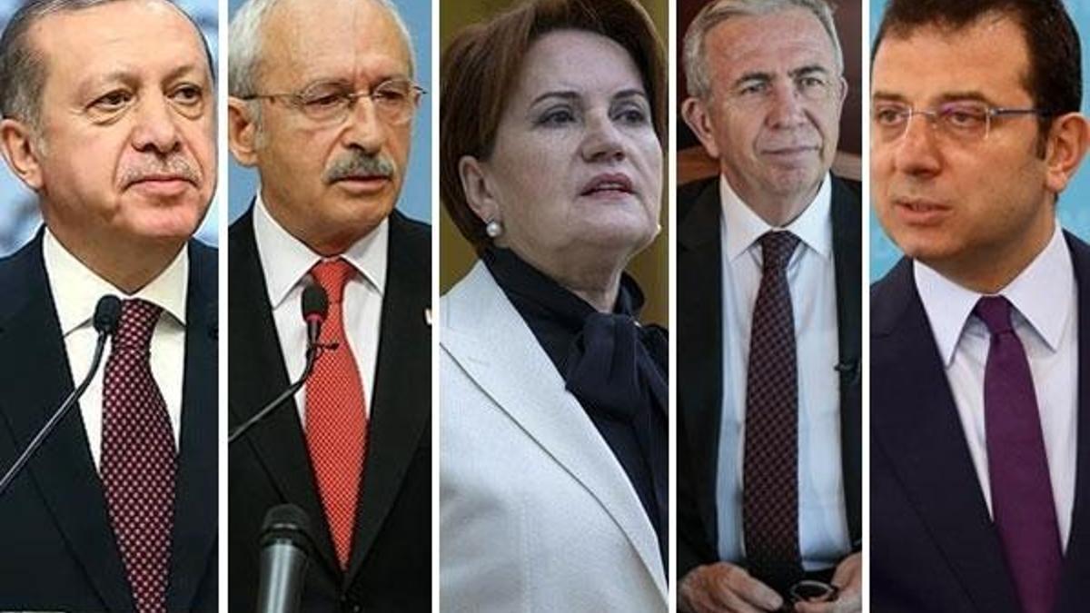 Oy oranları belli oldu! Erdoğan, Kılıçdaroğlu, Akşener, İmamoğlu, Yavaş, Gül...