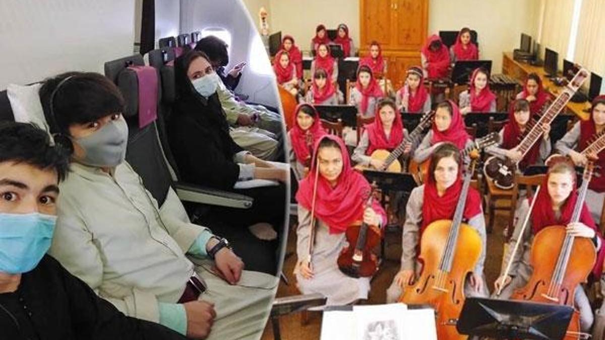 Film gibi operasyon! Taliban yasakladı Afgan müzisyenler özgürlüğe uçtu...