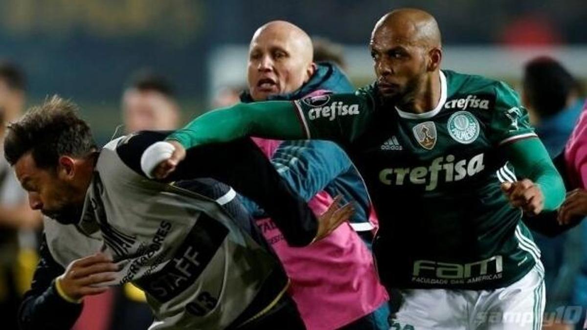 Rakibine yumruk atmıştı! Felipe Melo için tutuklama kararı