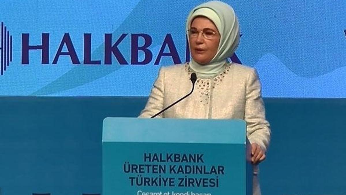 Emine Erdoğan: Kalkınma ancak kadınların hem ekonomik hem de sosyal olarak güçlenmesiyle mümkündür