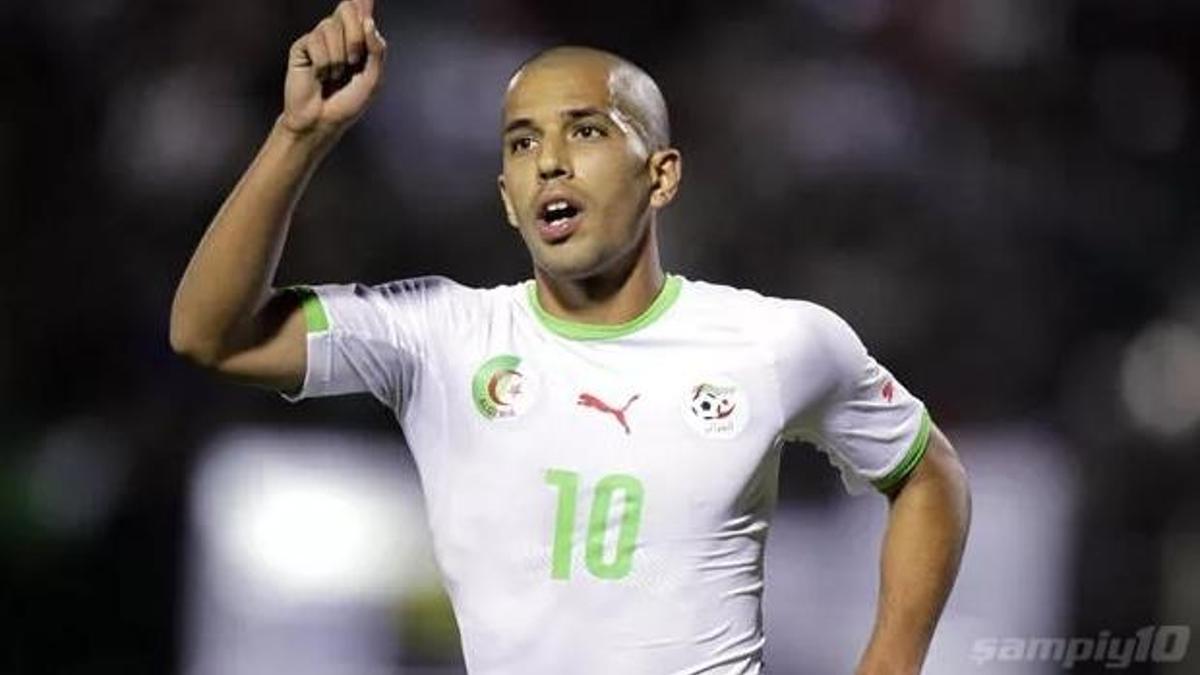 Feghouli ve Slimani attı Cezayir farka gitti