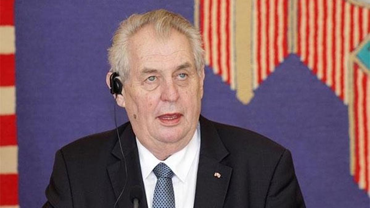 Çekya Cumhurbaşkanı Zeman hastaneye kaldırıldı
