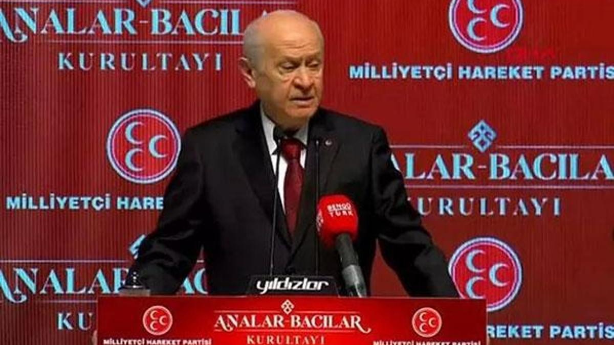 MHP lideri Bahçeli'den sert tepki!