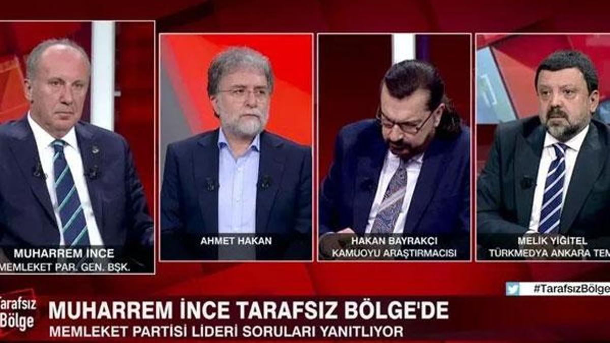 Muharrem İnce'den CNN TÜRK'te flaş açıklamalar