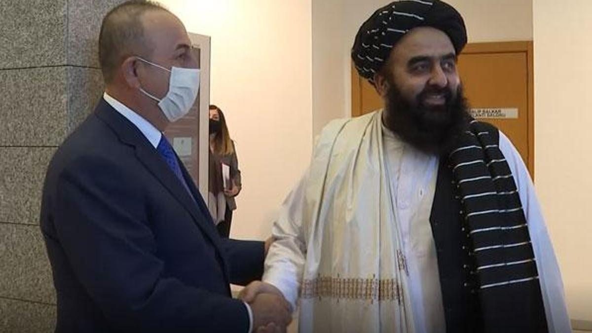 Taliban heyeti Türkiye'de! Dışişleri Bakanı Çavuşoğlu'ndan ilk açıklama