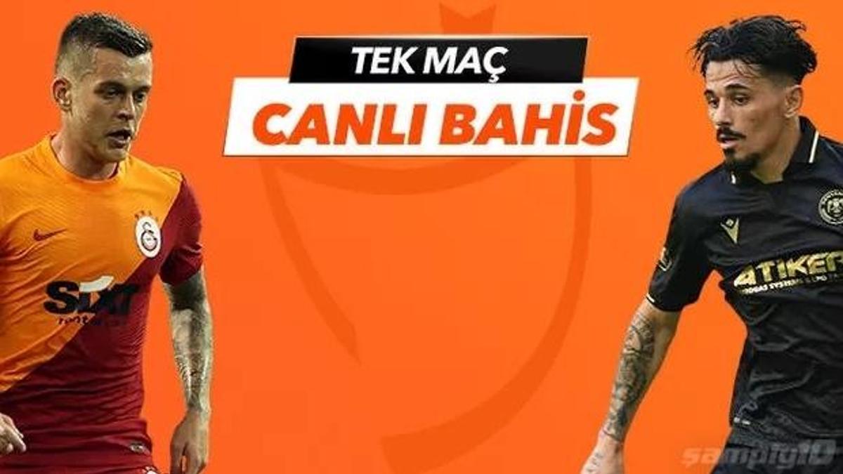 Galatasaray - Konyaspor maçı Tek Maç ve Canlı Bahis seçenekleriyle Misli.com’da