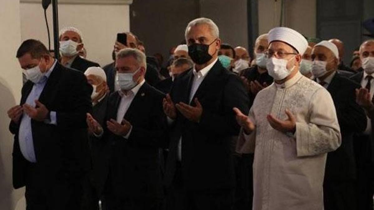 Ali Erbaş Kastamonu'da Mevlid Kandili Programı'na katıldı