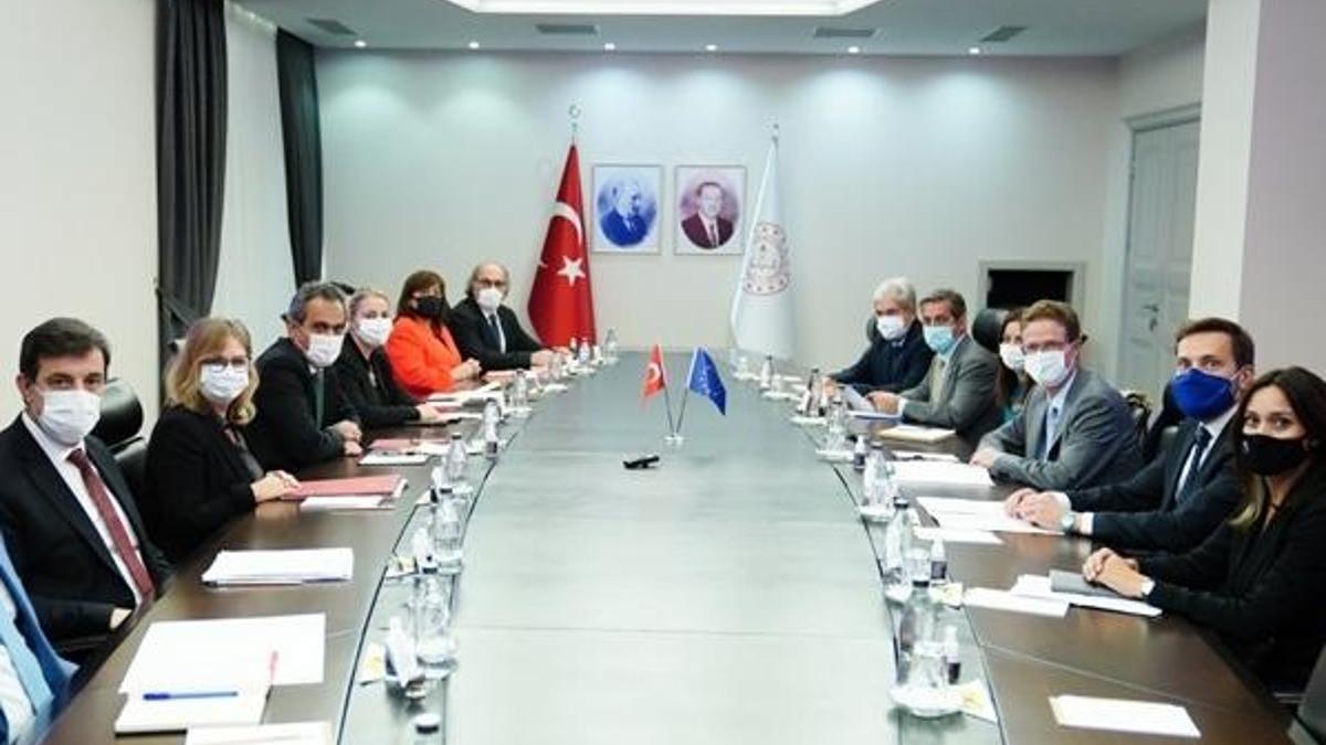 Bakan Özer, AB Türkiye Delegasyonu Başkanı Meyer-Landrut'u kabul etti!