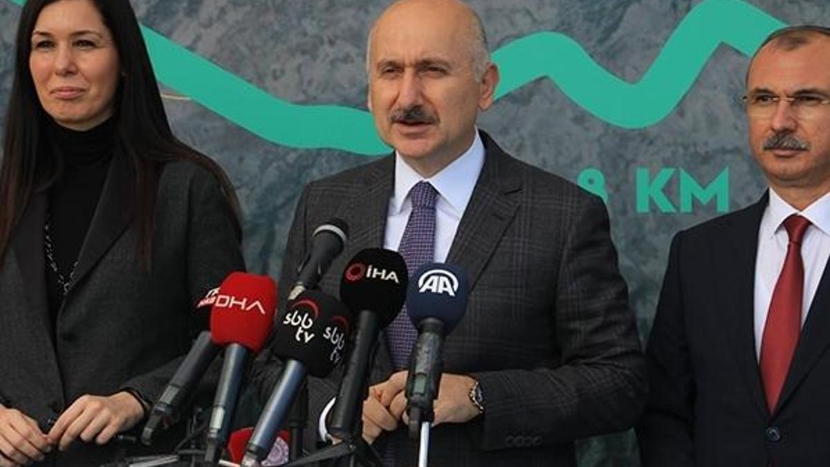Bakan Karaismailoğlu: Ulaşım ve altyapı yatırımları bize ayrı bir heyecan veriyor
