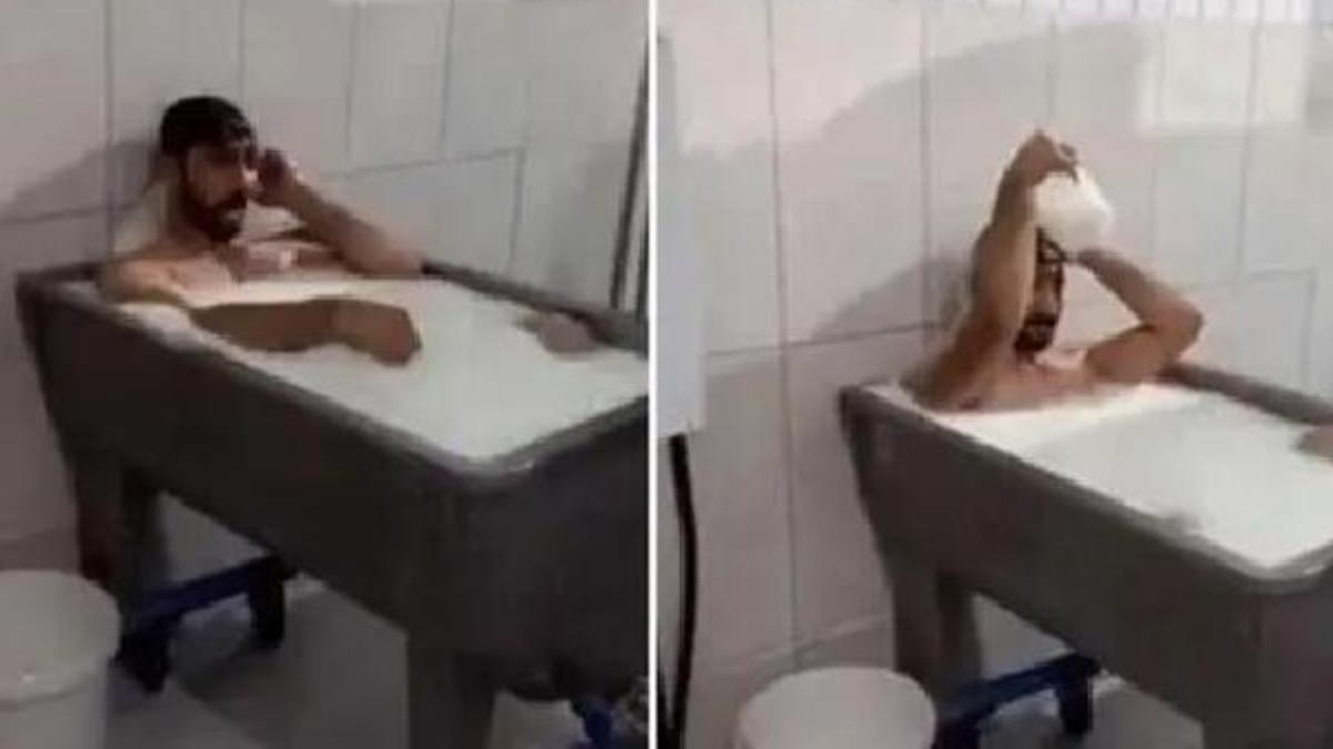 Süt banyosu skandalında flaş gelişme! Beraat etti