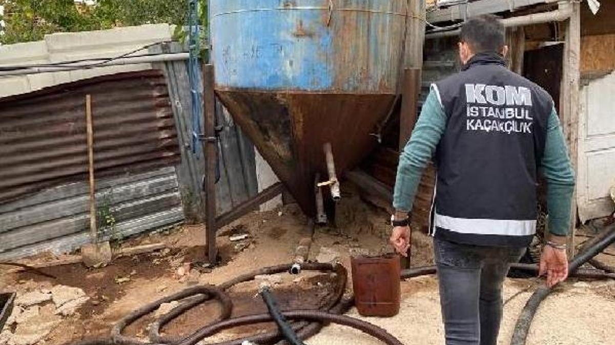 İstanbul'da operasyon! Tam 73 bin beş yüz litre