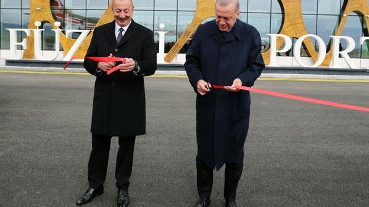Karabağ'ın dünyaya açılan kapısı! Fuzuli'de tarihi gün... Birlikte hizmete açtılar