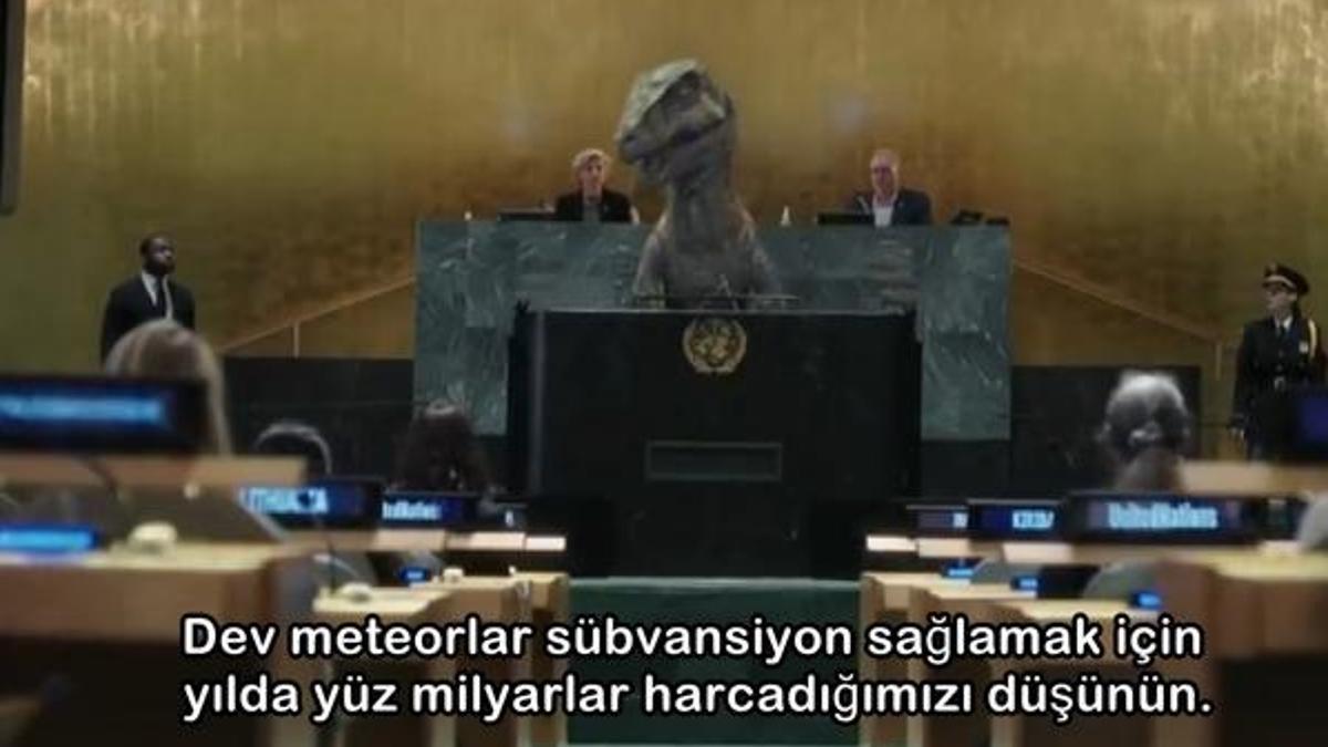 BM’de dünya liderlerine 'dinozor' şoku! Kürsüye çıkıp uyardı