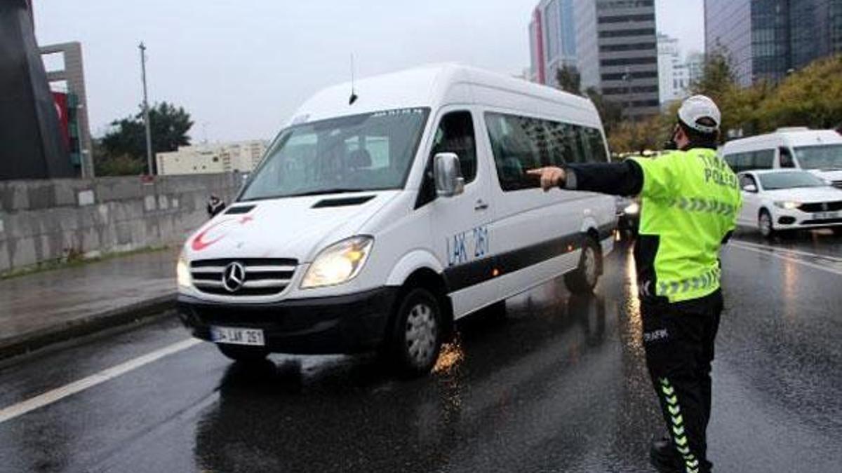 Okul servis araçlarına denetleme