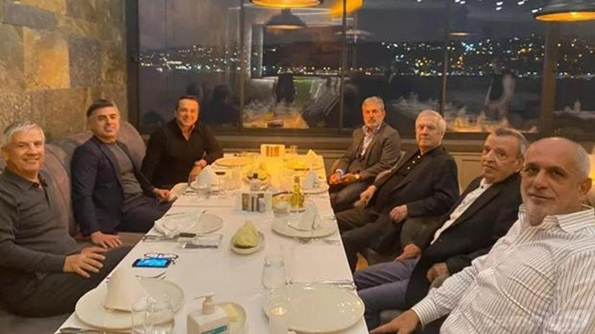 Sosyal medyada gündem olan buluşma! Aziz Yıldırım ve Aykut Kocaman...