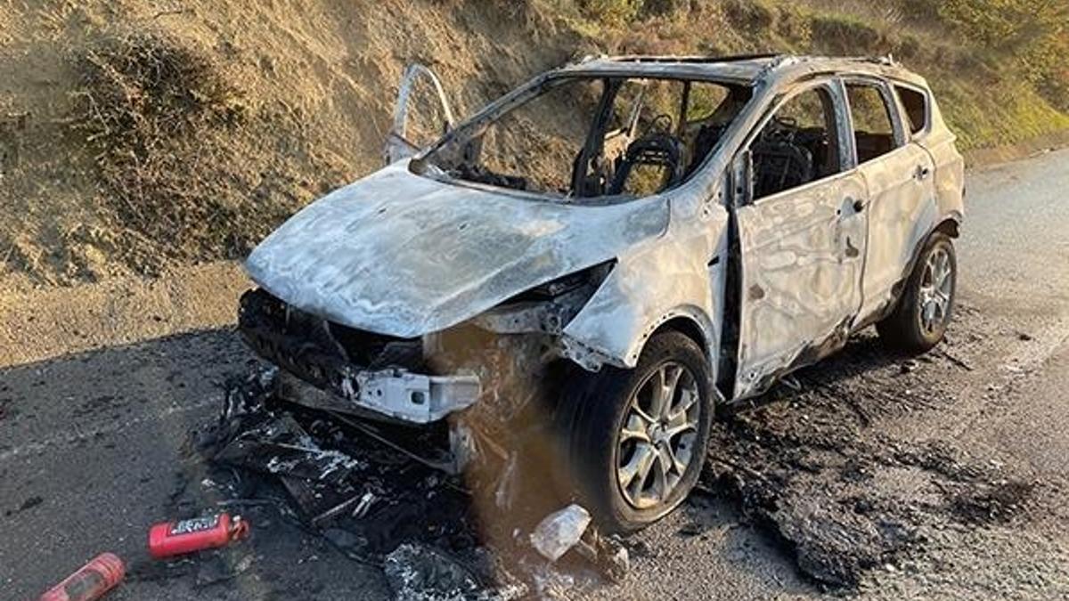 15 gün önce almıştı! Gözünün önünde alev alev yandı