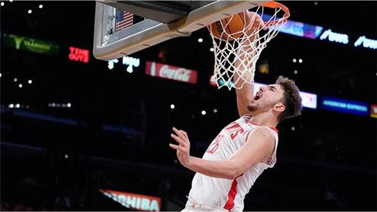 Alperen Şengün 10 sayı, 5 asist