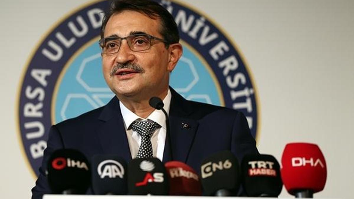 Bakan Dönmez'den yerli doğal gaz açıklaması