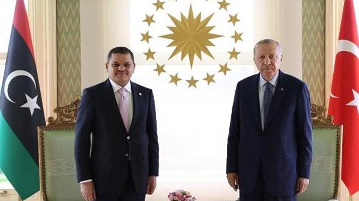 Cumhurbaşkanı Erdoğan Libya Başbakanı Dibeybe'yi kabul etti
