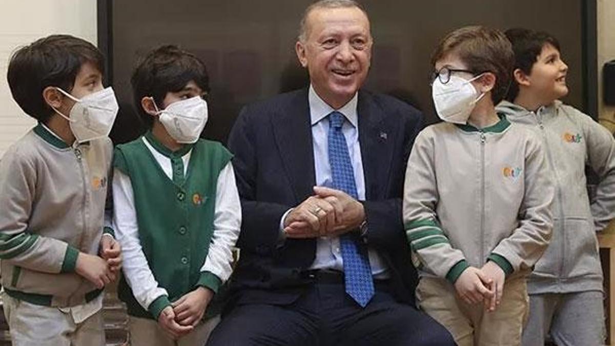Cumhurbaşkanı Erdoğan, Palet Türk Müziği İlkokulu'nun açılışını  gerçekleştirdi