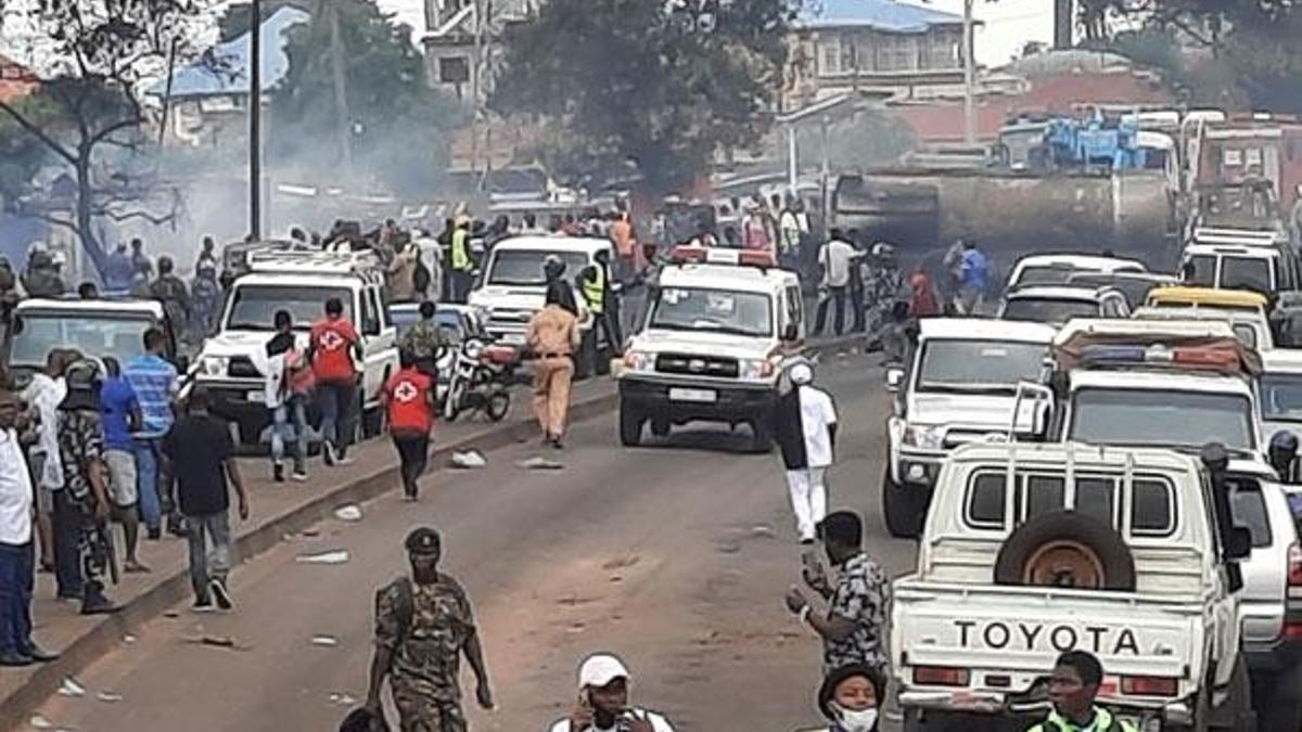 Afrika ülkesi Sierra Leone büyük bir felakete uyandı! Yakıt tankeri patladı: En az 92 kişi öldü