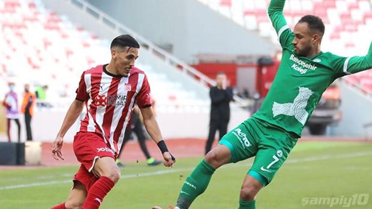 Sivasspor 3 puanı unuttu! 2 kırmızı...
