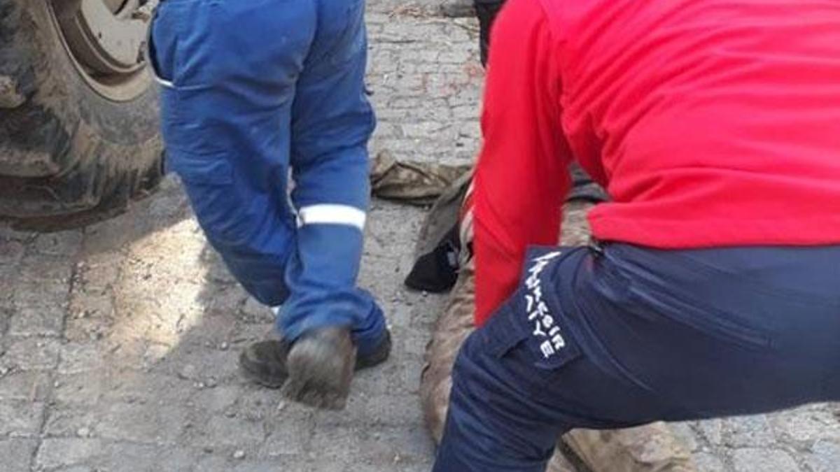 Tarladan gelip traktörden indi sonrası korkunç!