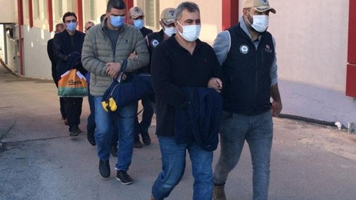 FETÖ/PDY operasyonunda yakalanan 5 zanlı tutuklandı