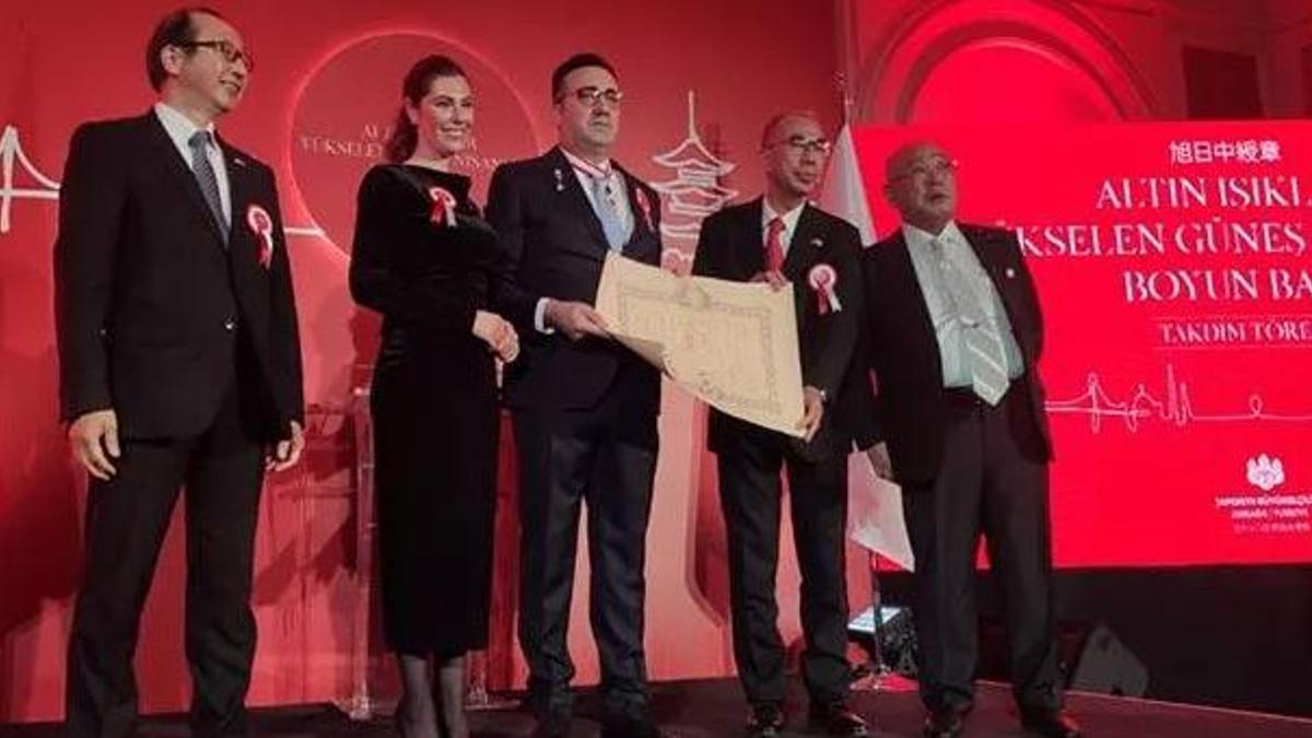THY Yönetim Kurulu Başkanı İlker Aycı Japonya Devlet Nişanı aldı