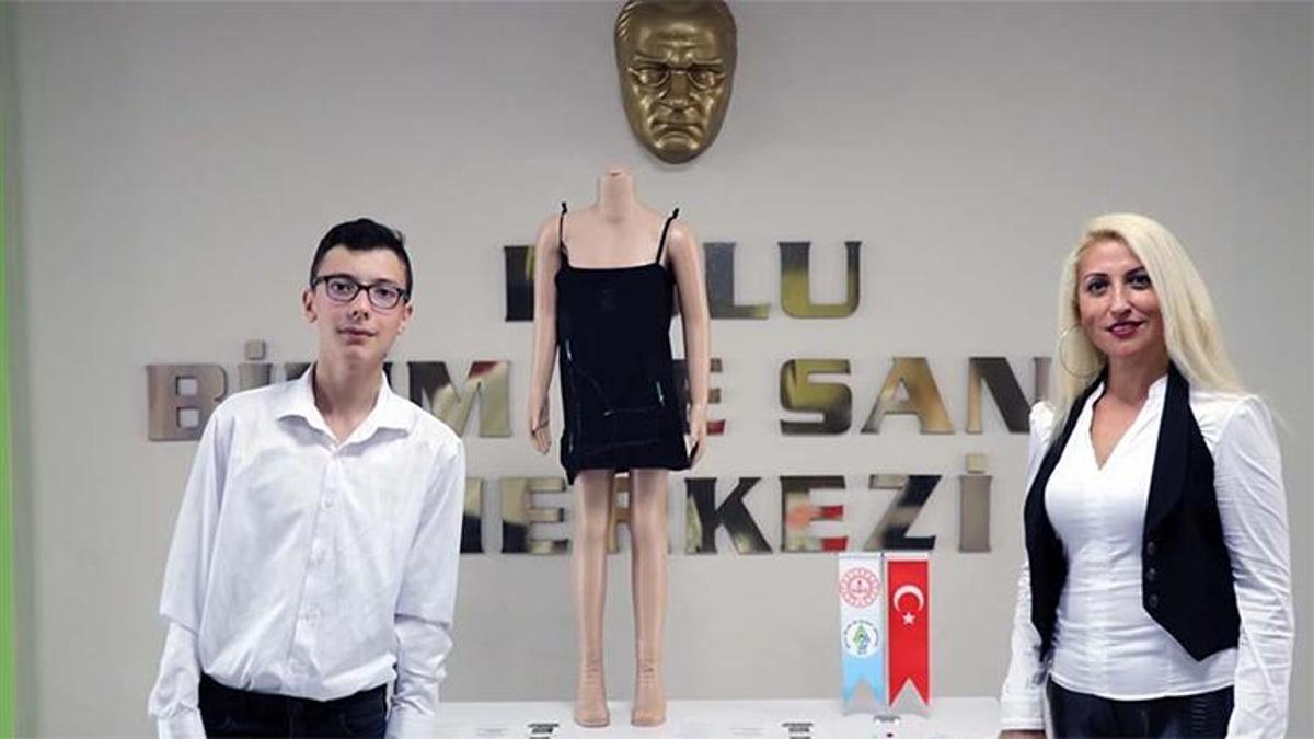 12 yaşındaki Burak geliştirdi! 'Giyilebilir darbe sensörü'