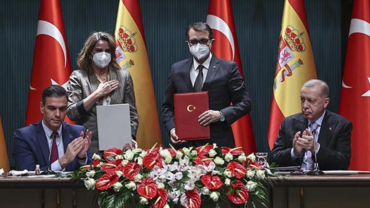 Türkiye ile İspanya arasında 6 anlaşma imzalandı