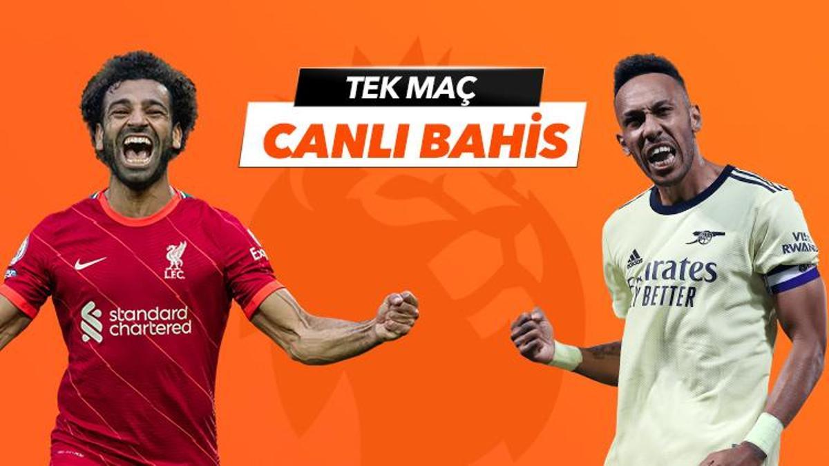 Liverpool - Arsenal maçı Tek Maç ve Canlı Bahis seçenekleriyle Misli.com’da