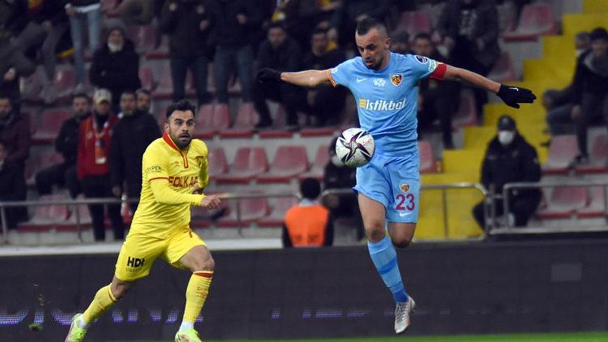 Kayserispor - Göztepe: 1-1