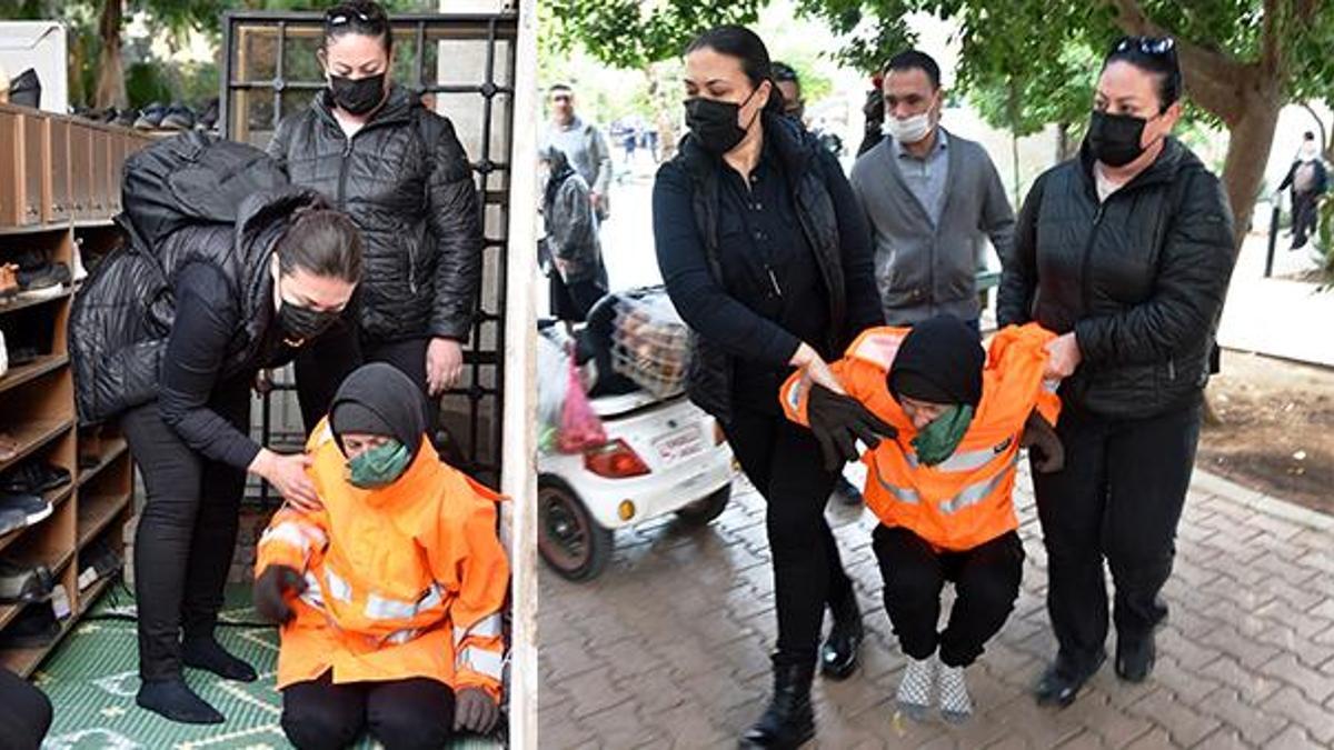 Camide akılalmaz olay! Rus kadın cemaatin önünde bale yaptı, namaza kadar...