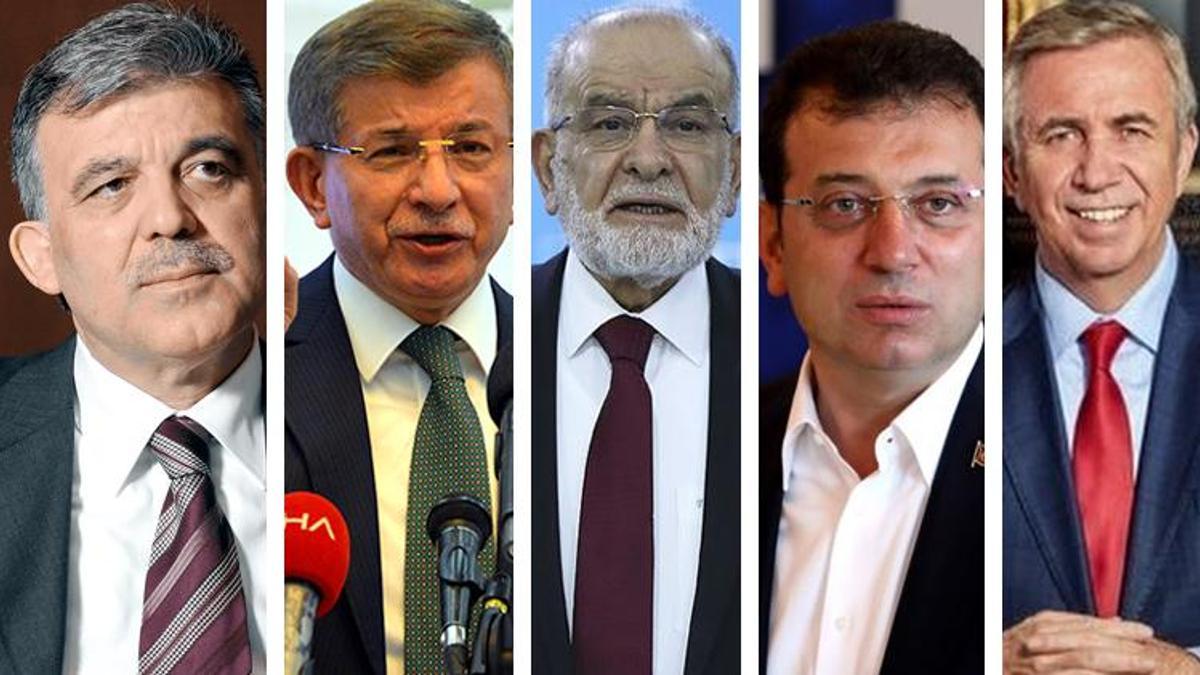 Siyasi kulislerde yer yerinden oynuyor! Yeni ittifaklar, yeni adaylar açıklamalar peş peşe geliyor! Gül, İmamoğlu, Yavaş, Akşener...