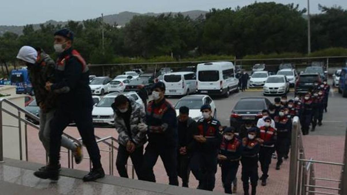 Muğla'da uluslararası suç örgütüne operasyon: 27 şüpheli tutuklandı