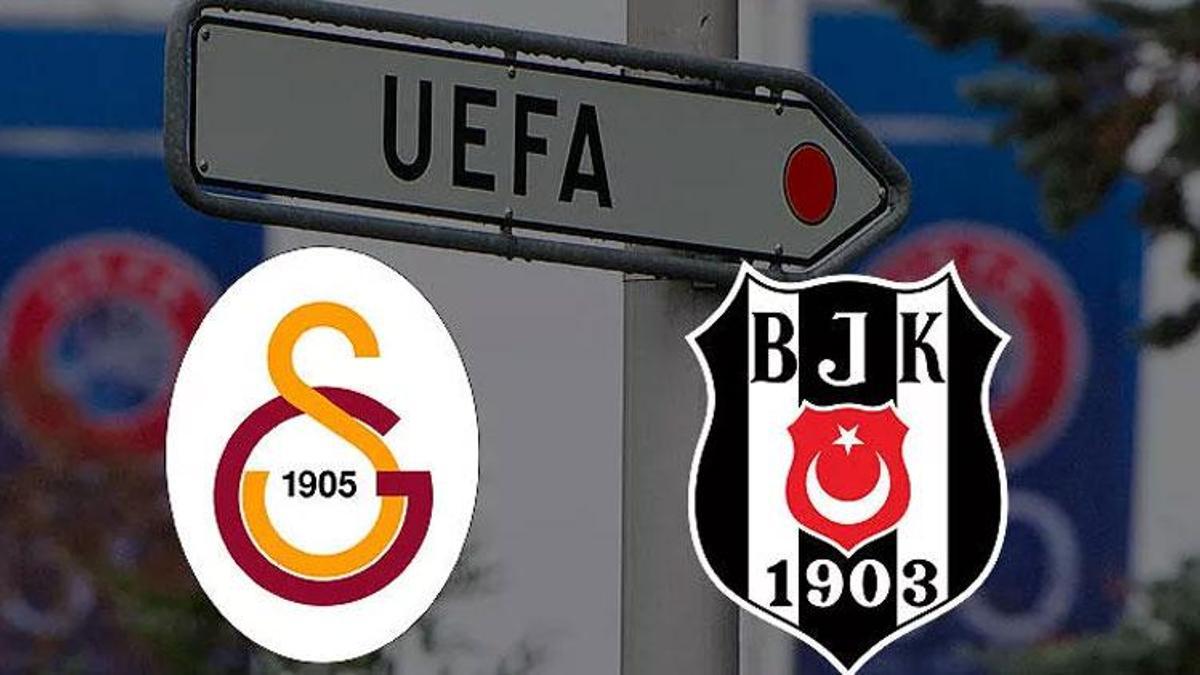 Büyük şok! UEFA'dan Galatasaray ve Beşiktaş'a ceza!