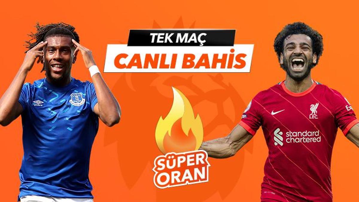 Everton - Liverpool maçı Tek Maç ve Canlı Bahis seçenekleriyle Misli.com’da