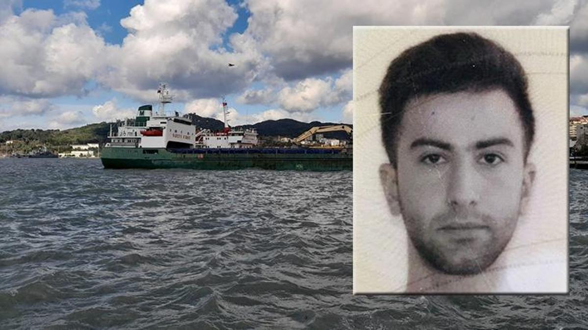 Azeri personel kopan halatın çarpması sonucu denize düştü!