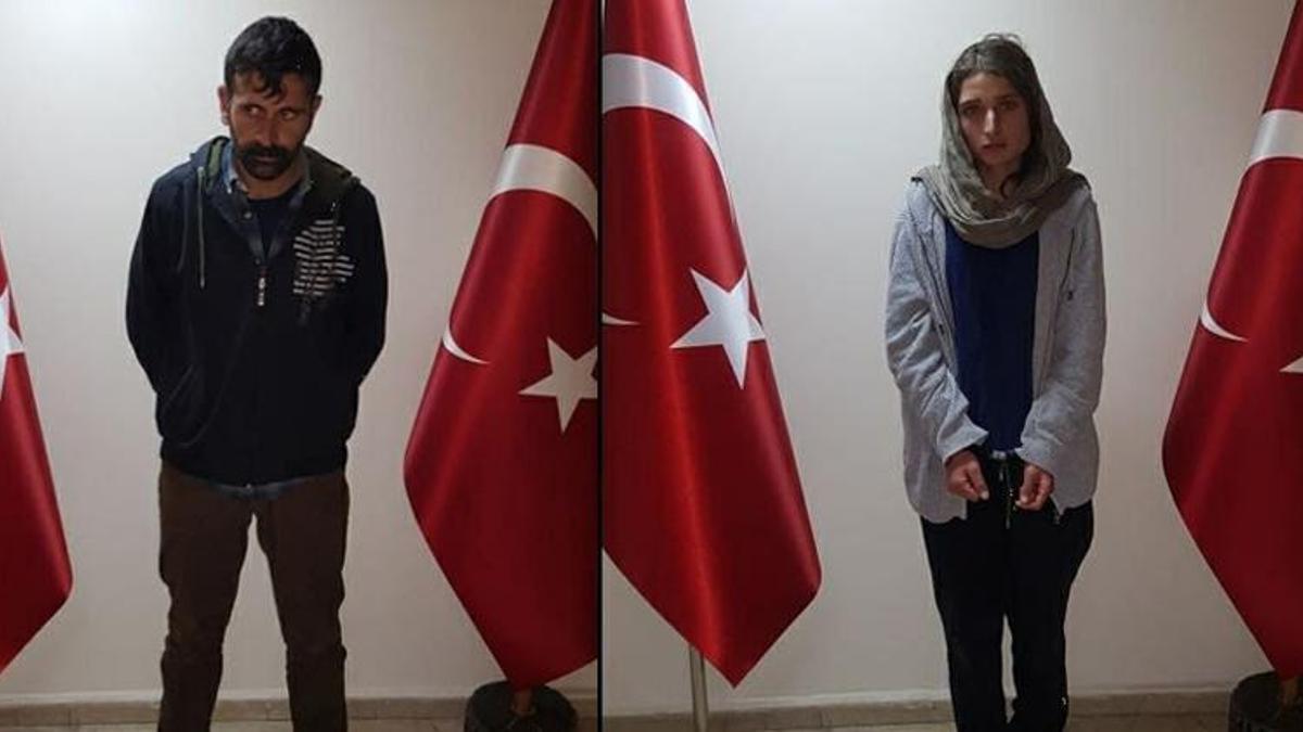 Terörist Emrah Adıgüzel ve Pervin Arslan Türkiye'ye getirildi! PKK'ya MİT'ten darbe!