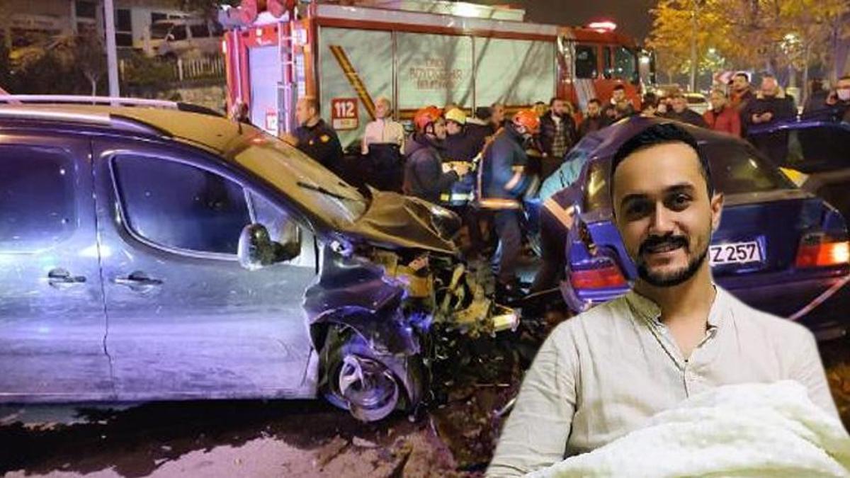 Sağlık personeli trafik kazasında hayatını kaybetti