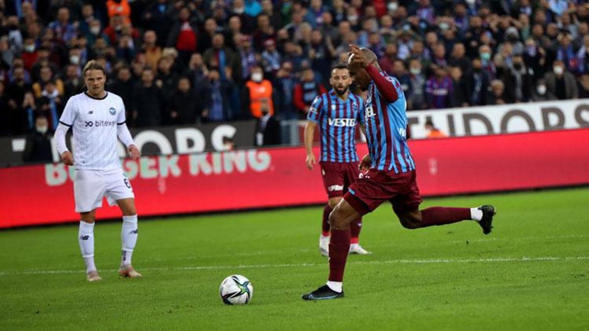 Süper Lig lideri Trabzonspor fırtına gibi! Adana Demirspor'u rahat geçti...
