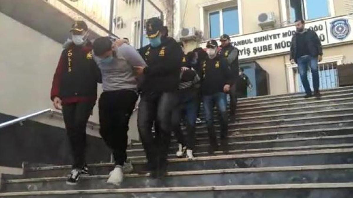 Hırsızlık çetesi suçüstü yakalandı