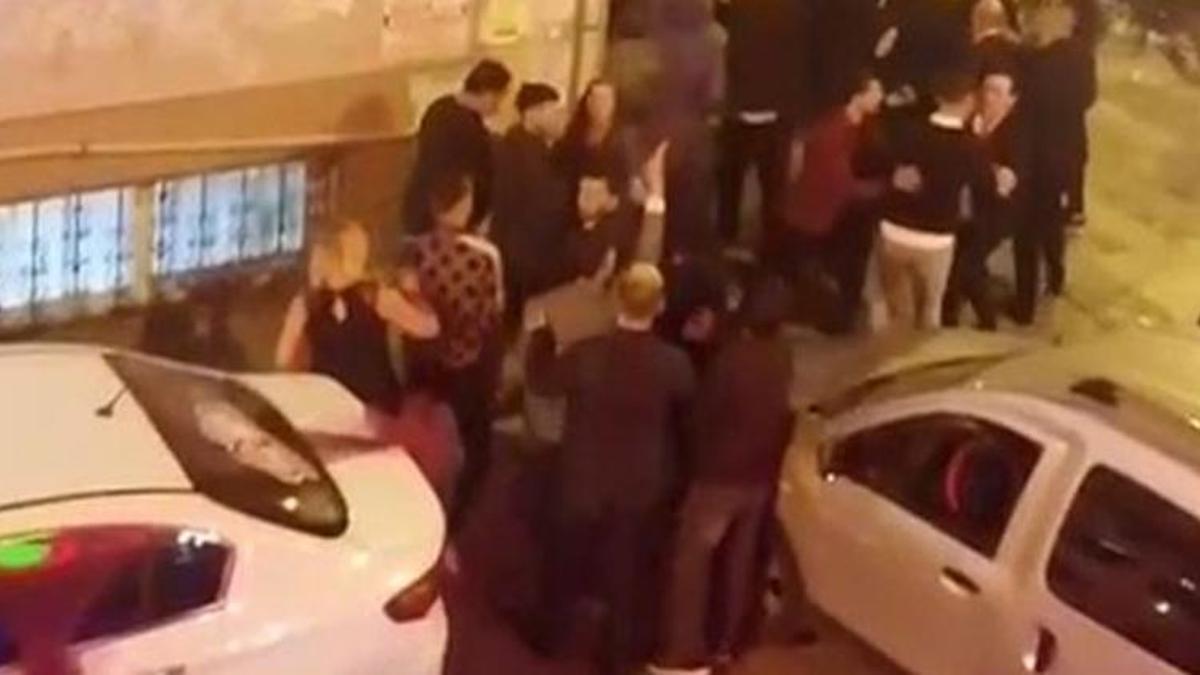 Gelin gözyaşları içerisinde düğünü terk etti! Ortalık savaş alanına döndü