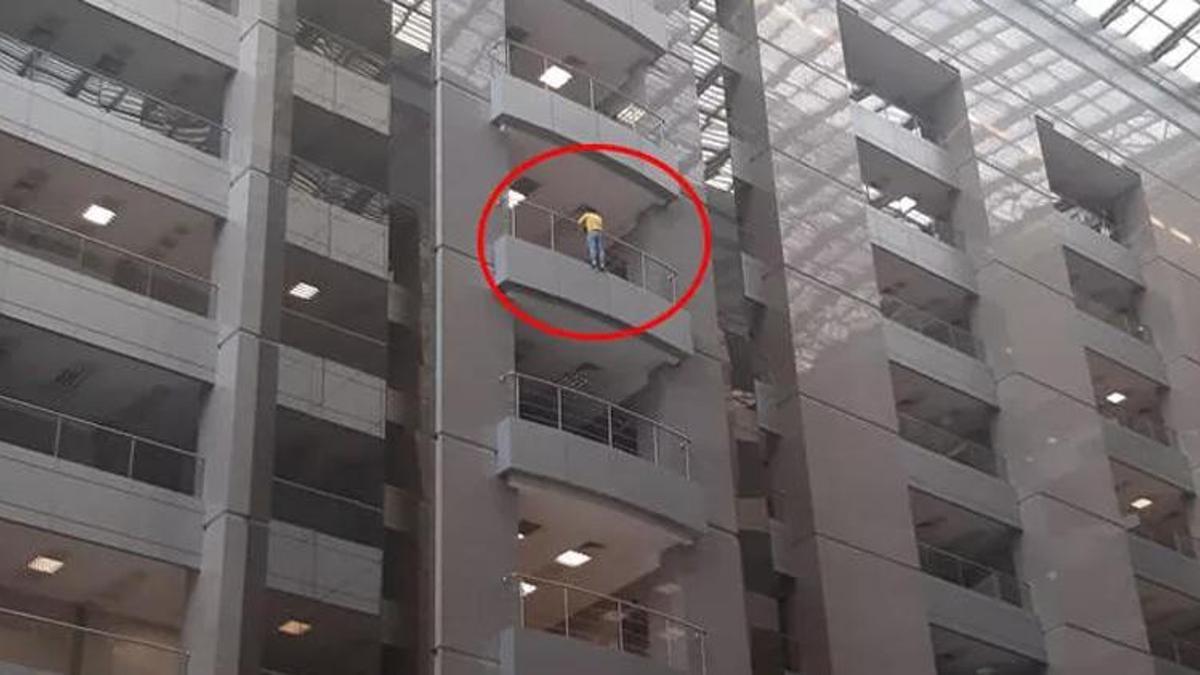 Çağlayan Adliyesi'nde intihar girişimi