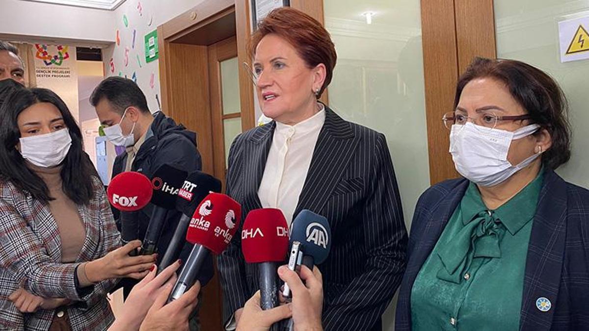 İYİ Parti lideri Akşener: Değişimin ayak seslerini uzun zamandır söyleyenim